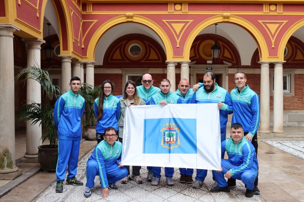 Equipo de Otras Capacidades del CD Técnicos Al-Ándalus en el Campeonato de España FEDDI ayuntamiento
