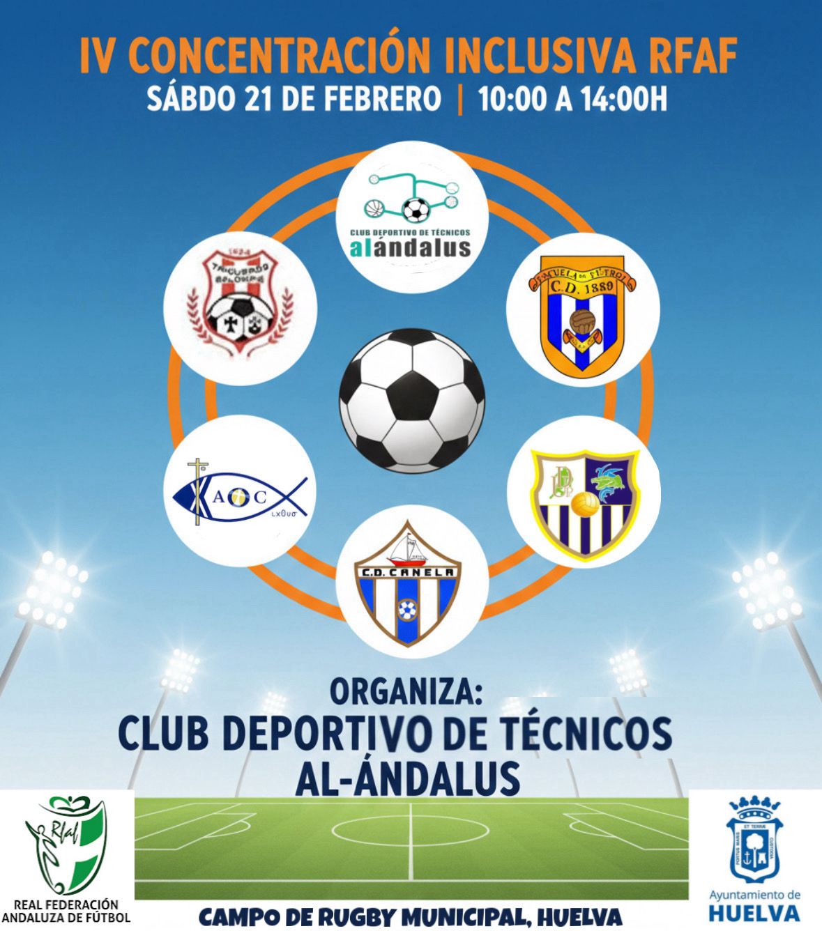 cartel concentración inclusiva