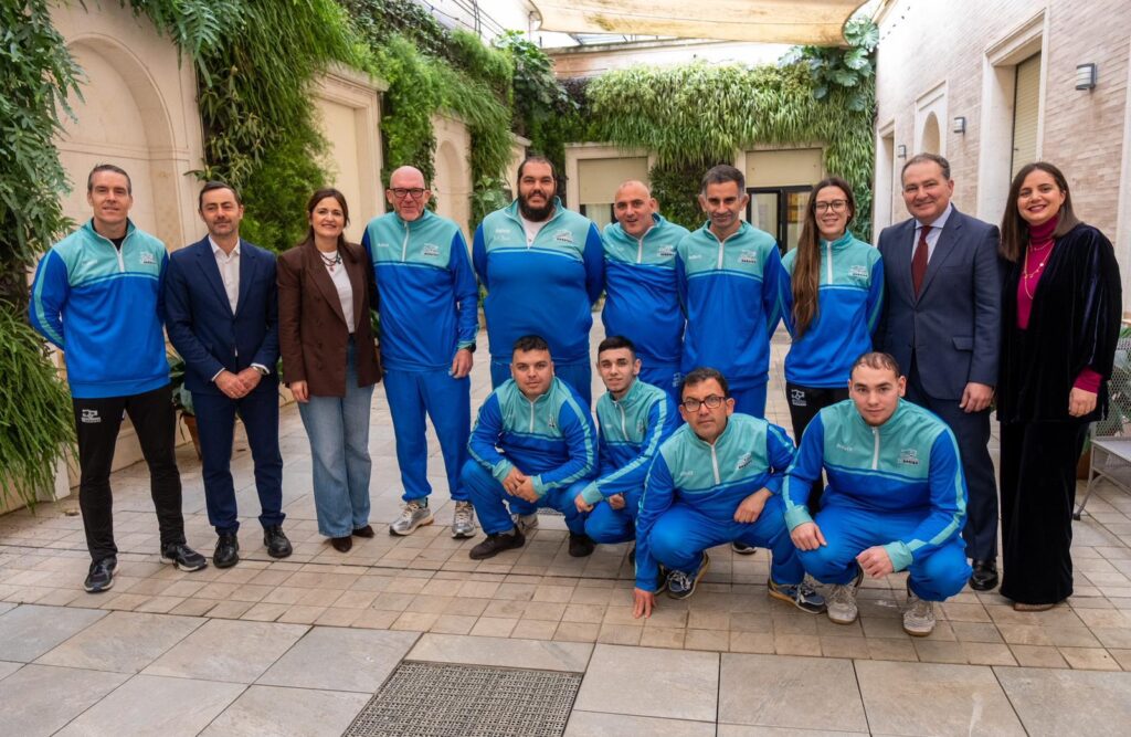 Equipo de Otras Capacidades del CD Técnicos Al-Ándalus en el Campeonato de España FEDDI diputación