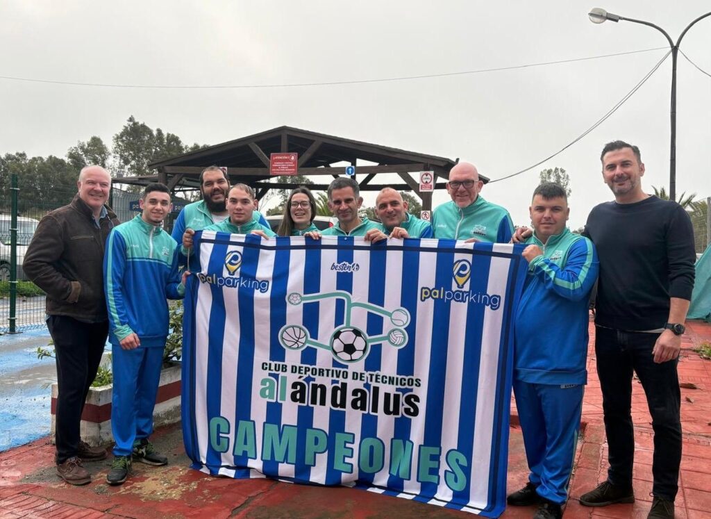 Equipo de Otras Capacidades del CD Técnicos Al-Ándalus en el Campeonato de España FEDDI palparking